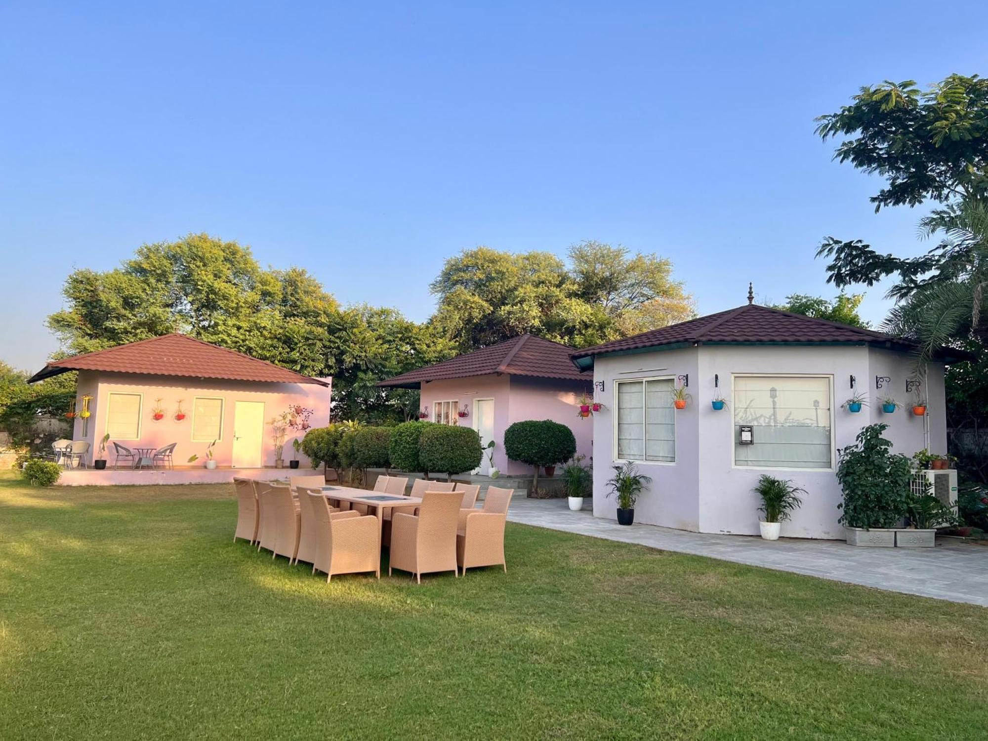 Gazibo Elegant Farm Stay With Swimming Pool ジャイプール エクステリア 写真